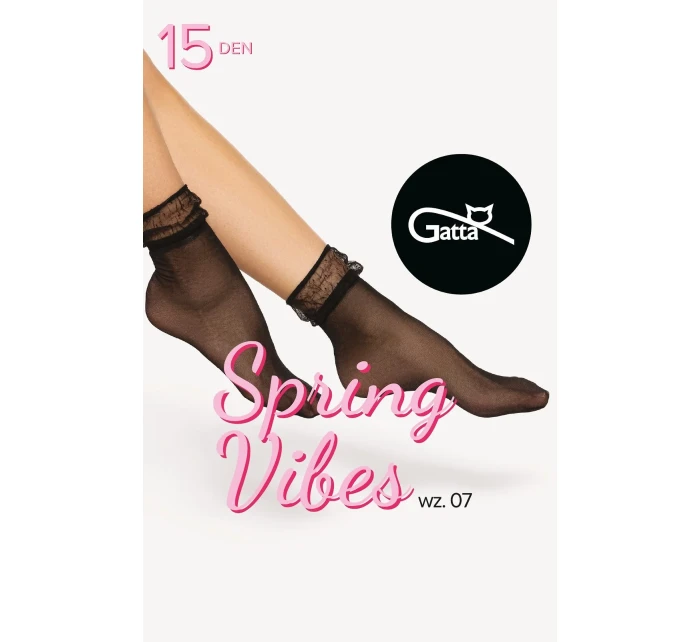 Ponožky Gatta Spring Vibes wz.07 15 den
