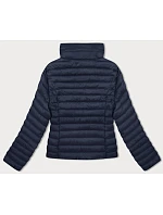 PIKOWANA KURTKA DAMSKA ZE GRANATOWA model 18823259 - J.STYLE