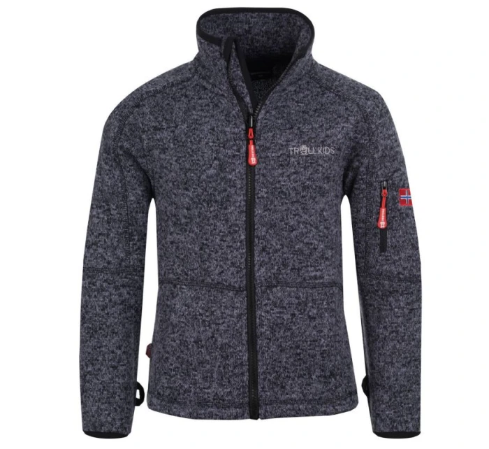 TrollKids Jondalen Jacket Jr 802-607 fleecová mikina