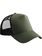 B 640 5 panelová Trucker kšiltovka model 22482101 olive green/black - Beechfield B 640 5 panelová Trucker kšiltovka model 22482101 olive green/black - Beechfield