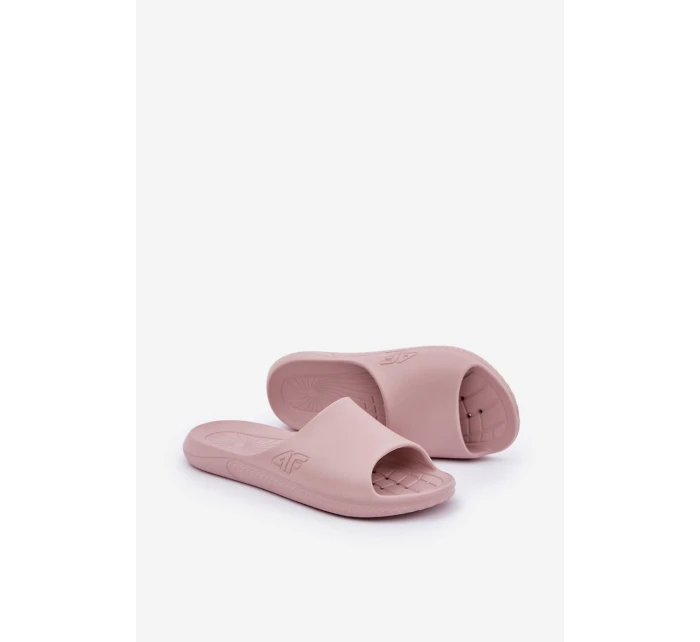Damskie Klapki 4F 4FMM00FFLIF093A-56S Jasnoróżowe