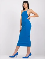 Šaty RV SK model 17050003 tmavě modrá - FPrice Šaty RV SK model 17050003 tmavě modrá - FPrice