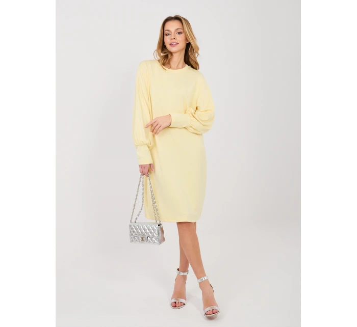 RV SK šaty A1059.17 svetložltá