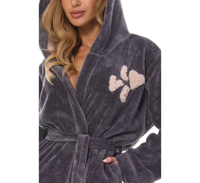 L&L 2410 LV dlhý S-XL dámsky župan L&L 2410 LV dlhý S-XL dámsky župan