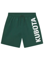 Pánske zelené plavecké šortky Kubota K25SS-204-003-18-1 Pánske zelené plavecké šortky Kubota K25SS-204-003-18-1