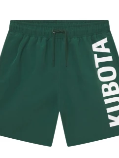 Pánske zelené plavecké šortky Kubota K25SS-204-003-18-1
