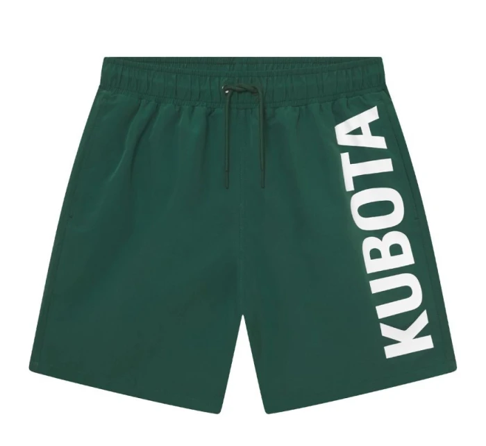 Pánske zelené plavecké šortky Kubota K25SS-204-003-18-1 Pánske zelené plavecké šortky Kubota K25SS-204-003-18-1