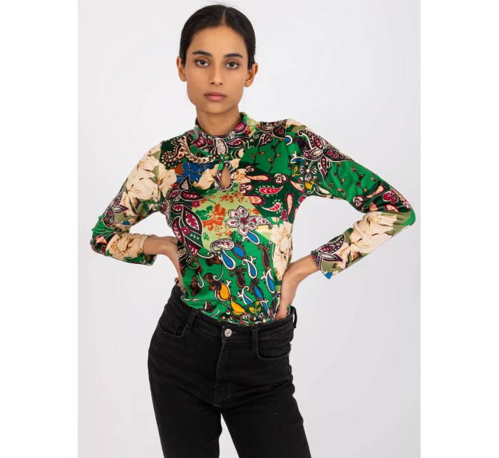 Halenka DHJ BZ zelená model 17081299 - FPrice Halenka DHJ BZ zelená model 17081299 - FPrice