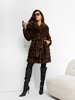 Kabát MBM PL 25 32.98P hnedý