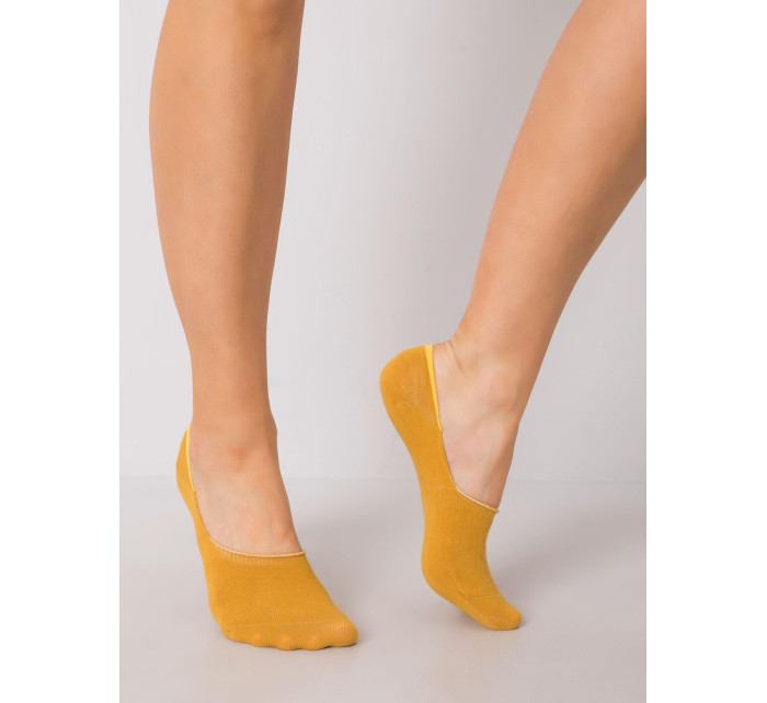 Ponožky WS SR 5524 tmavo žlté