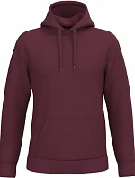 Kariban K 476 Pánska mikina s kapucňou 20.K476 wine