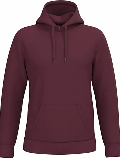 Kariban K 476 Pánská mikina s kapucí 20.K476 wine