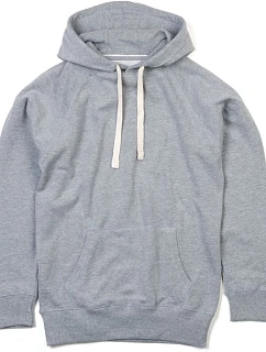 M 73 Mikina s kapucí  heather grey melange model 22514759 - Mantis