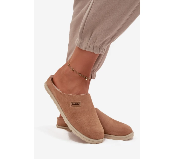 Dámské pantofle Domácí obuv model 21714535 Camel - Inblu