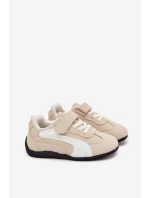 Dětské sportovní boty s přezkou béžové model 21731729 - Boto