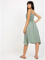 Sukienka model 21156163 pistacjowy - FPrice Sukienka model 21156163 pistacjowy - FPrice