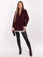 IT MA blazer FL9916 2.12P bordová IT MA blazer FL9916 2.12P bordová