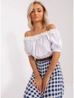 Sukienka LK SK model 20301460 biało granatowy - FPrice