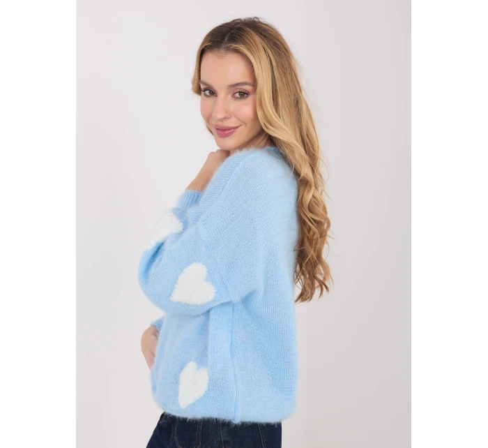 Jumper MO SW 1216.71 svetlomodrý
