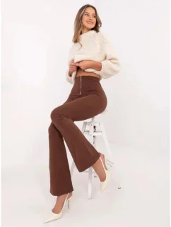 Dámske nohavice NM SP V3696.24 Tmavo hnedé - FPrice