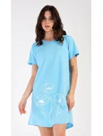 Dámska nočná košeľa s krátkym rukávom Leontína