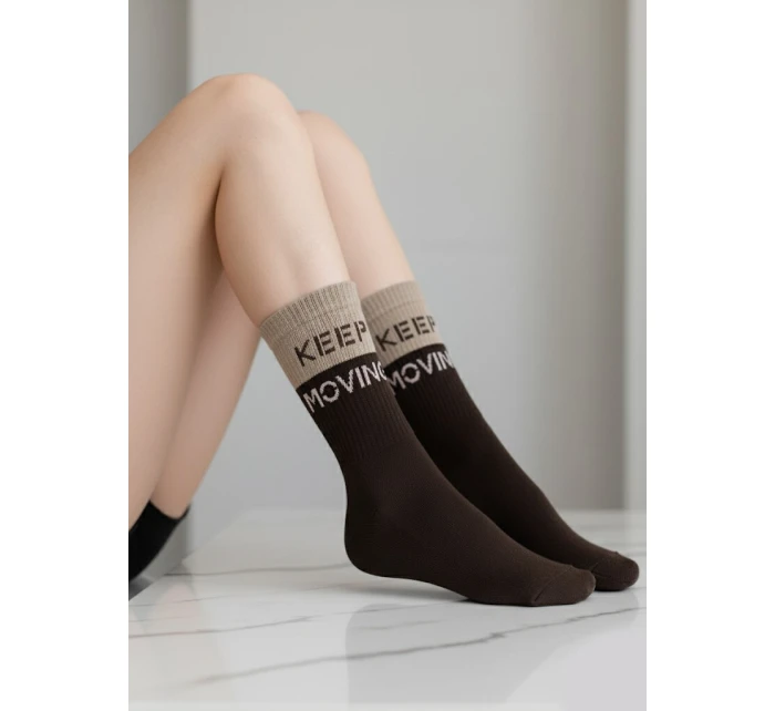 ponožky Half froté model 21422752 - Milena ponožky Half froté model 21422752 - Milena