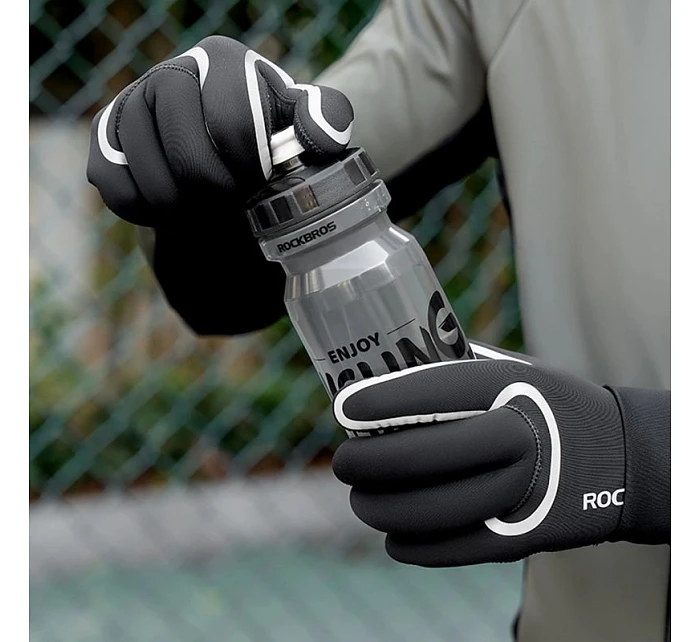 Cyklistické rukavice  velikost: S/M černé model 22083572 - Rockbros