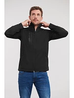 Pánská 3vrstvá sportovní softshell bunda 10. black model 22473477 - Russell Athletic Pánská 3vrstvá sportovní softshell bunda 10. black model 22473477 - Russell Athletic
