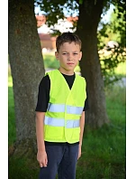 – Dětská síťovaná bezpečnostní vesta 76.1 orange model 22461387 - Korntex – Dětská síťovaná bezpečnostní vesta 76.1 orange model 22461387 - Korntex