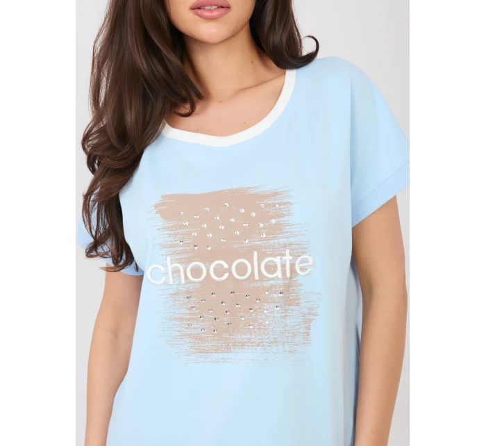 Blúzka RV BZ A1174.91 svetlo modrá