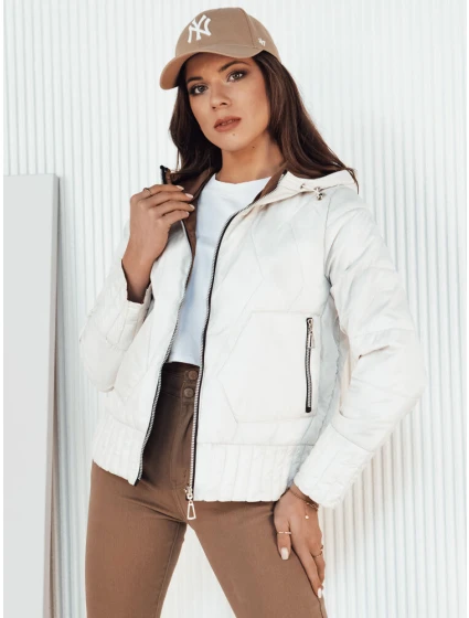 Dámská přechodová bunda bílá Dstreet model 21974204 - FashionStreet