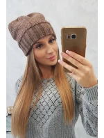 Dámska čiapka Danuta K331 mocca Dámska čiapka Danuta K331 mocca