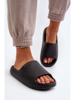 Lekkie Klapki Damskie Big Star NN274A042 Czarne Lekkie Klapki Damskie Big Star NN274A042 Czarne