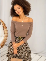 Halenka RV BZ model 14820231 hnědá - FPrice Halenka RV BZ model 14820231 hnědá - FPrice