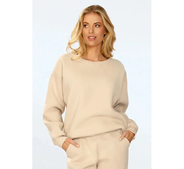 Dámska mikina Rehema beige - DKaren