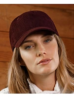6 panelová manšestrová kšiltovka black model 22478951 - Atlantis Headwear 6 panelová manšestrová kšiltovka black model 22478951 - Atlantis Headwear