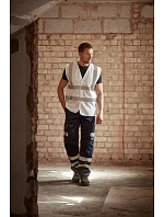 HVW 120 HiVis síťovaná bezpečnostní vesta model 22502255 red - Yoko