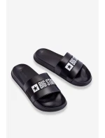 Mužské klasické žabky Big Star model 21620019 Khaki - Big Star Shoes