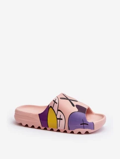 Gumové žabky s potiskem Růžové model 21648973 - Boto