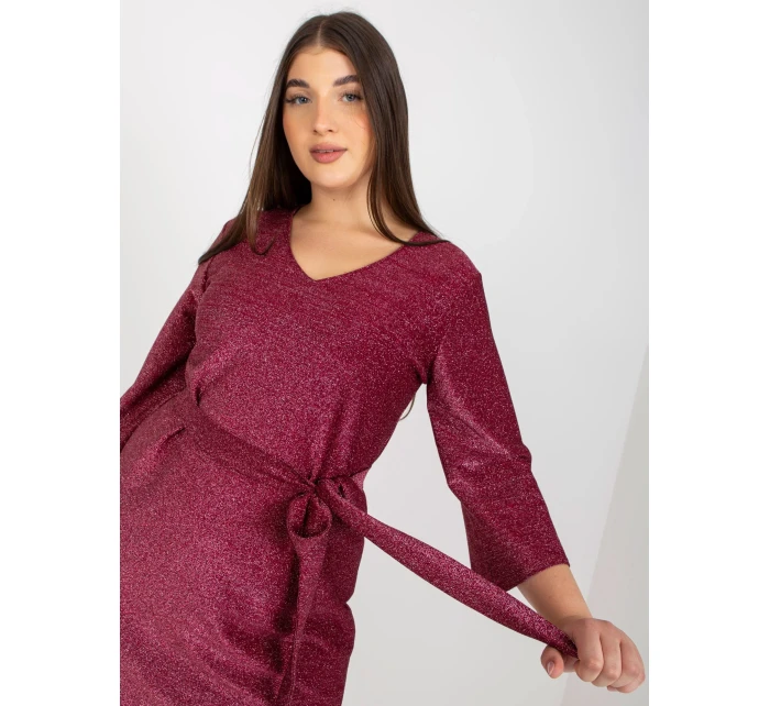 Šaty LK SK 507978.39P tmavomodré