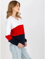 Mikina RV BL model 17963971 bílá a tmavě modrá - FPrice