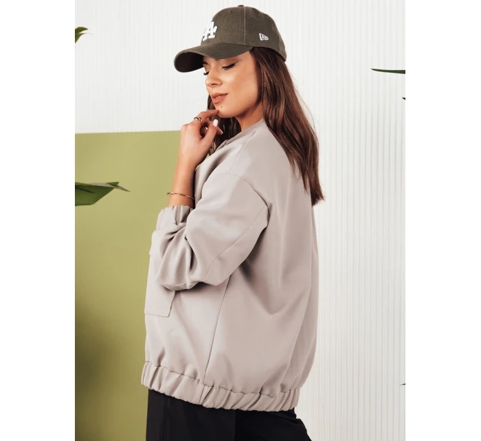 Dámská přechodová bunda šedá Dstreet model 21975238 - FashionStreet Dámská přechodová bunda šedá Dstreet model 21975238 - FashionStreet