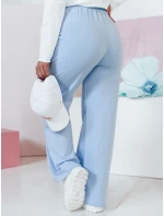 Dámské tepláky s širokými nohavicemi modrá Dstreet model 21988799 - FashionStreet