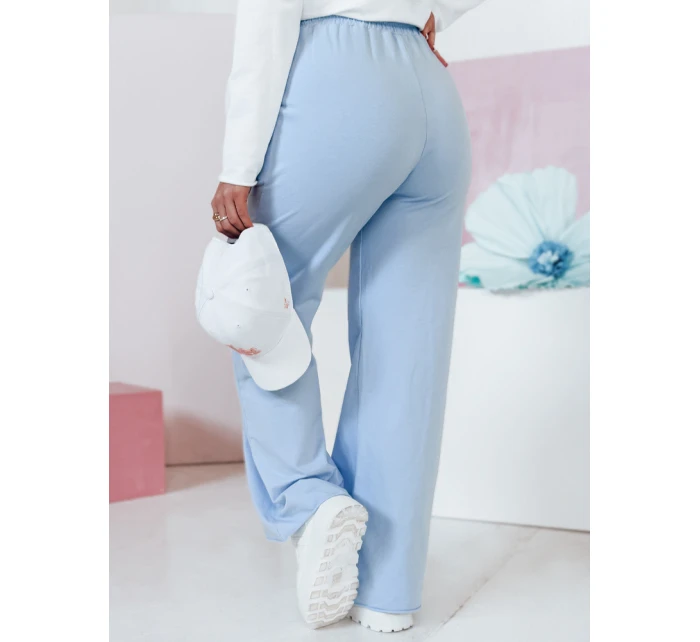 Dámské tepláky s širokými nohavicemi modrá Dstreet model 21988799 - FashionStreet
