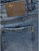 Dámské džínové kalhoty s páskem Dstreet model 21996330 - FashionStreet Dámské džínové kalhoty s páskem Dstreet model 21996330 - FashionStreet