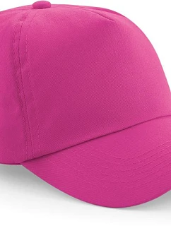 Beechfield B 10 5-panelová čiapka s kšiltom „Original“ 53.0010 fuchsiová