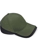 B 171 5 panelová kšiltovka olive green/black model 22481682 - Beechfield B 171 5 panelová kšiltovka olive green/black model 22481682 - Beechfield