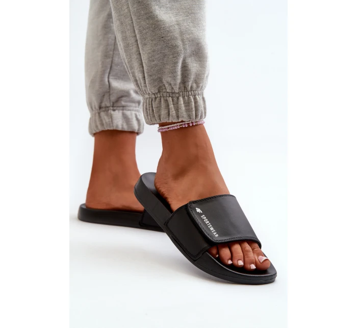 Damskie Klapki 4FMM00FFLIF031A-20S Czarne