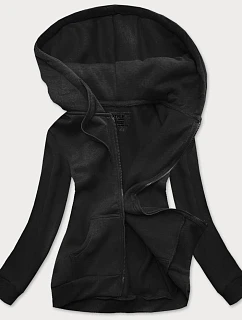 Černá dámská sportovní mikina model 22372244 - J.STYLE