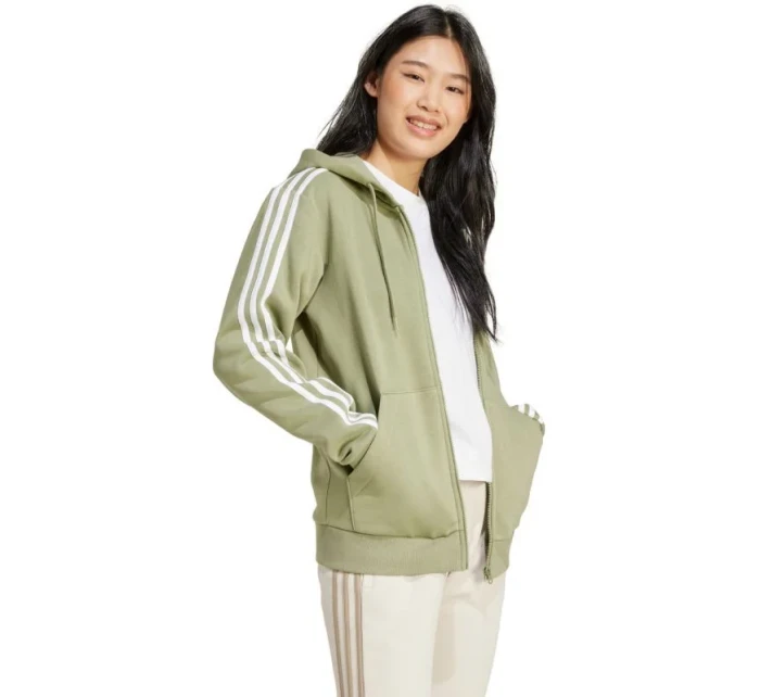 Mikina Essentials 3Stripes FullZip Fleece W model 20618426 - ADIDAS